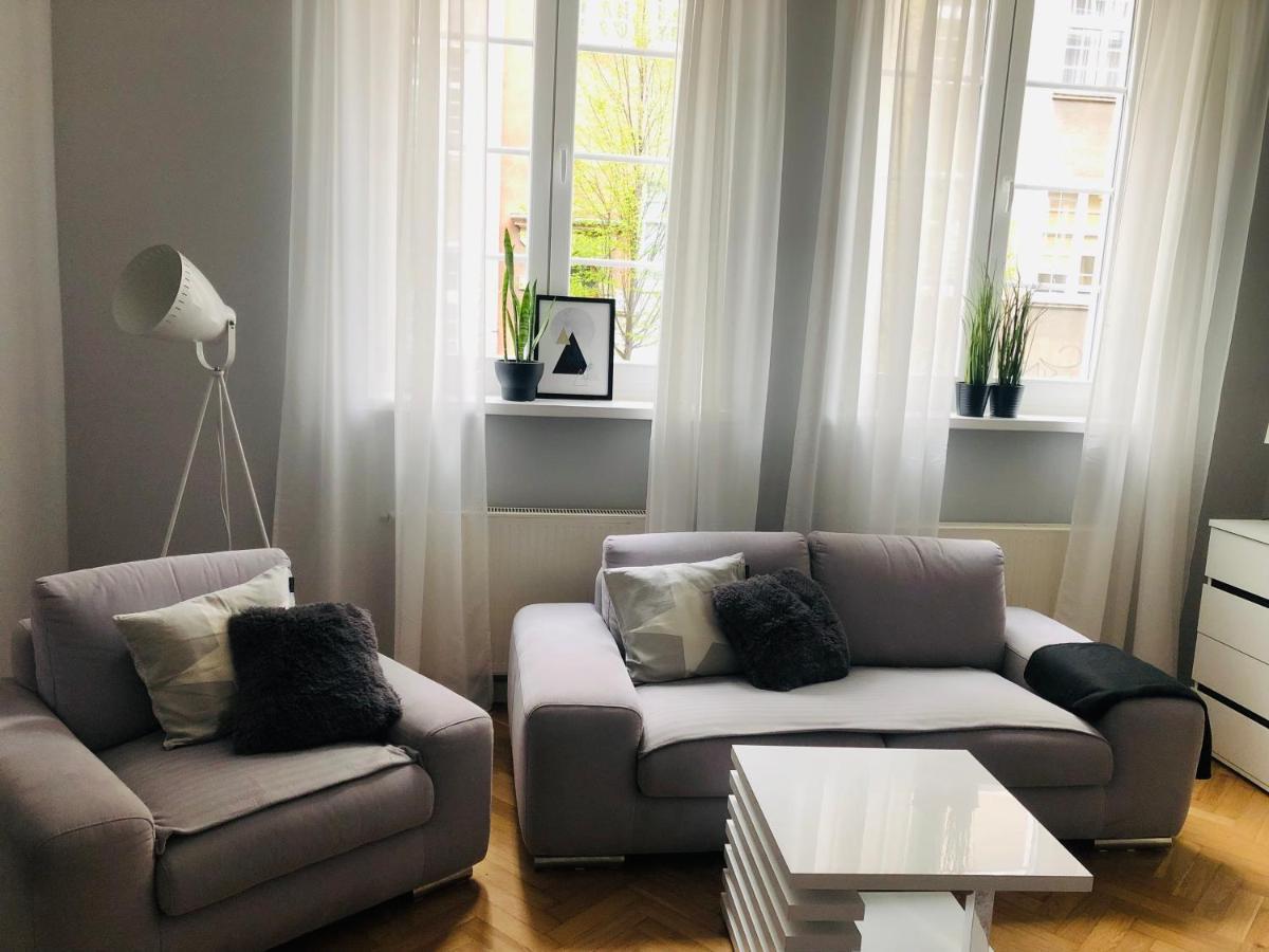 Apartament Zlotnikow Gdansk Bagian luar foto